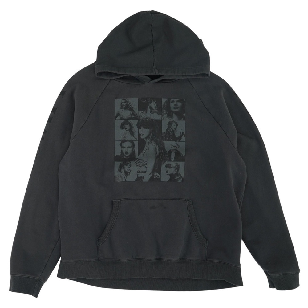 Taylor Swift The Eras Tour US Dates Black Hoodie Size X-Large